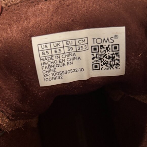 TOMS Frankie Oiled Nubuck Boots - Picture 2 of 8